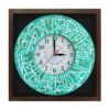 Clock with Islamic Design Featuring Imam Hussain Design