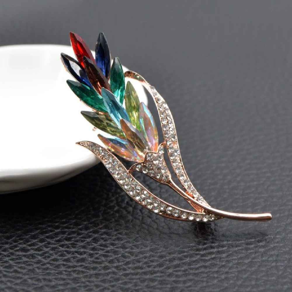 Flower Brooch Pin – Metal Zivar Design