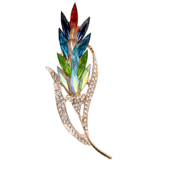 Flower Brooch Pin – Metal Zivar Design