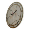 Handcrafted Resin Wall Clock - Abstract Style Sahar