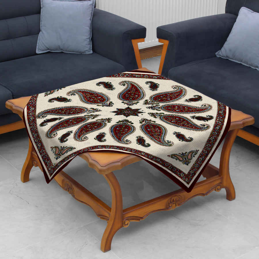 Velvet Tablecloth Persian Elegance Inspired Design Sarvin
