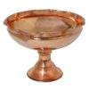 Copper Serving Bowl Suitable for Fruits and Sweets Hammered Diba