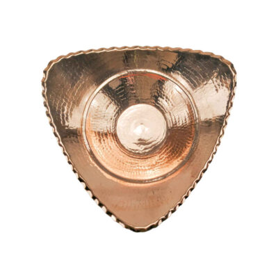 Copper Serving Bowl Suitable for Fruits and Sweets Hammered Donya