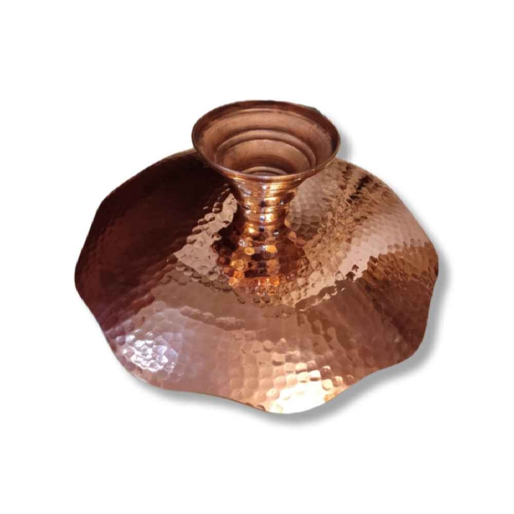 Copper Serving Bowl Suitable for Fruits and Sweets Hammered Helal