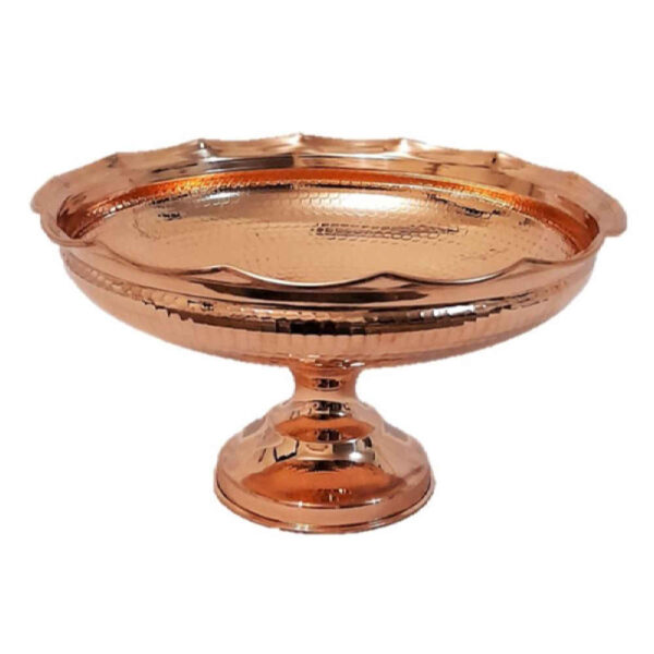 Copper Serving Bowl Suitable for Fruits and Sweets Hammered Labchin