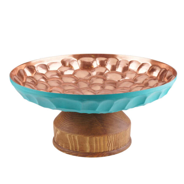 Copper Serving Bowl Suitable for Fruits and Sweets Modern Design