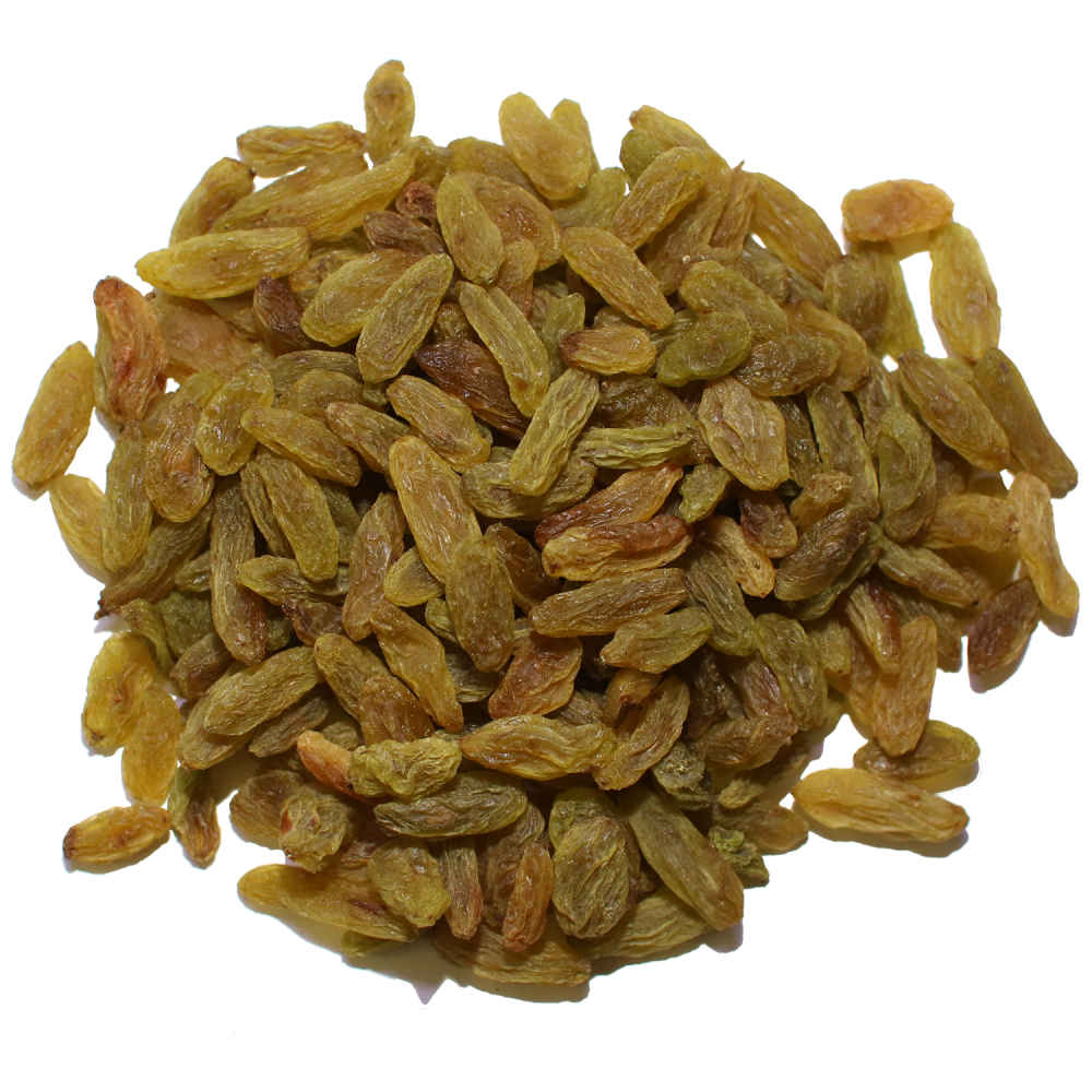 Persian Green Kashmiri Raisins - 2500 grams