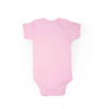 Pink Lap Shoulder Baby Onesies Bodysuit