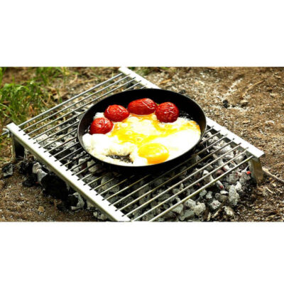 Portable & Folding Campfire Grill for Outdoor Cooking Ariaman