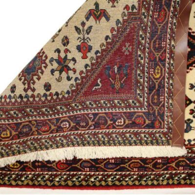 Persian Carpet Intricately Hand-Knotted Tribal Wool Roya