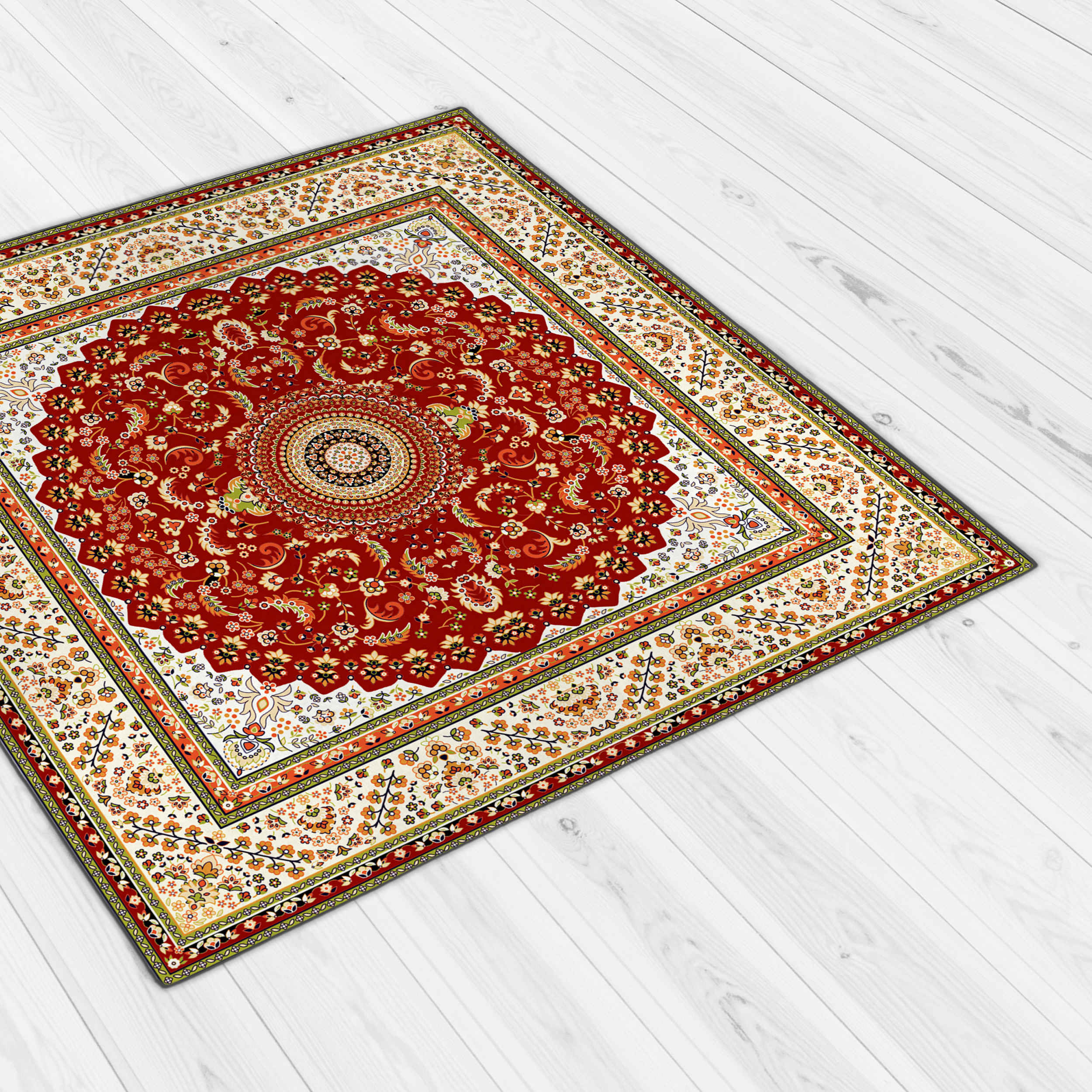 Velvet Tablecloth Persian Elegance Inspired Design Zarin