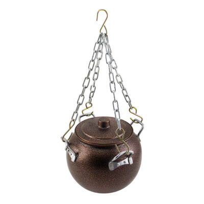 Cauldron Campfire Hanging Cookware Pot – Durable & Versatile for Outdoor Cooking