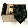 Men's Tie, Handkerchief & Cufflinks Neckwear Set - Luxurious Alma