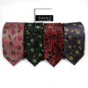 Men's Tie, Handkerchief & Cufflinks Neckwear Set - Luxurious Alma