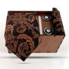 Men's Tie, Handkerchief & Cufflinks Neckwear Set - Luxurious Dora