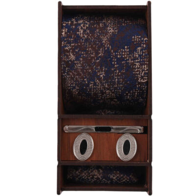 Men’s Tie, Handkerchief & Cufflinks Neckwear Set – Luxurious Dorna