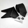 Men's Tie, Handkerchief & Cufflinks Neckwear Set - Luxurious Farnia