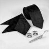 Men's Tie, Handkerchief & Cufflinks Neckwear Set - Luxurious Nafas