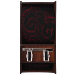 Set of Tie, Handkerchief & Cufflinks Model Rava