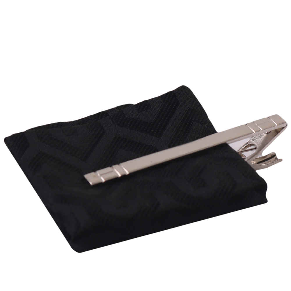 Men’s Tie, Handkerchief & Cufflinks Neckwear Set – Luxurious Zina