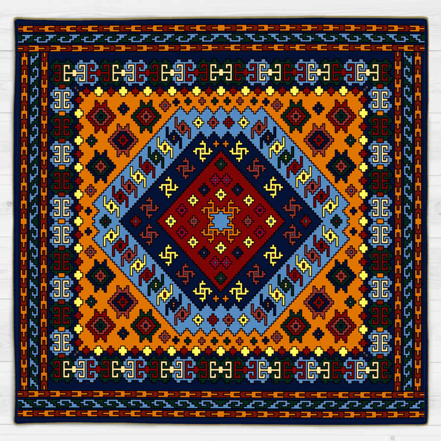 Velvet Tablecloth Persian Elegance Inspired Design Gabe