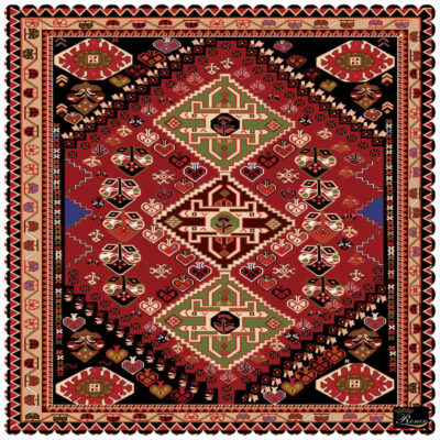 Velvet Tablecloth Persian Elegance Inspired Design Rima