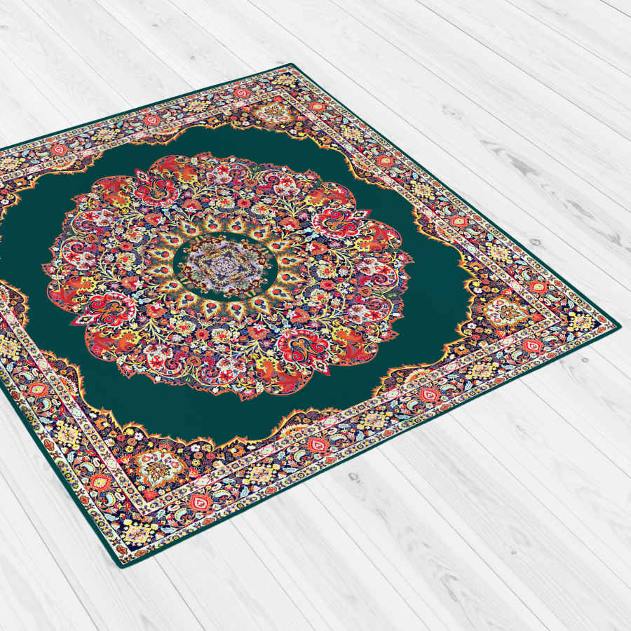 Velvet Tablecloth Persian Elegance Inspired Design Sonati - ShopiPersia