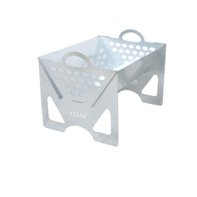 Persian Mangal Portable Charcoal Grill – Stainless Steel Fidar