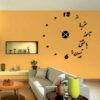 DIY 3D Wall Clock Minimalist with Persian Calligraphy Patterns - Tapesh