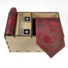 Men's Tie, Handkerchief & Cufflinks Neckwear Set - Luxurious Vania