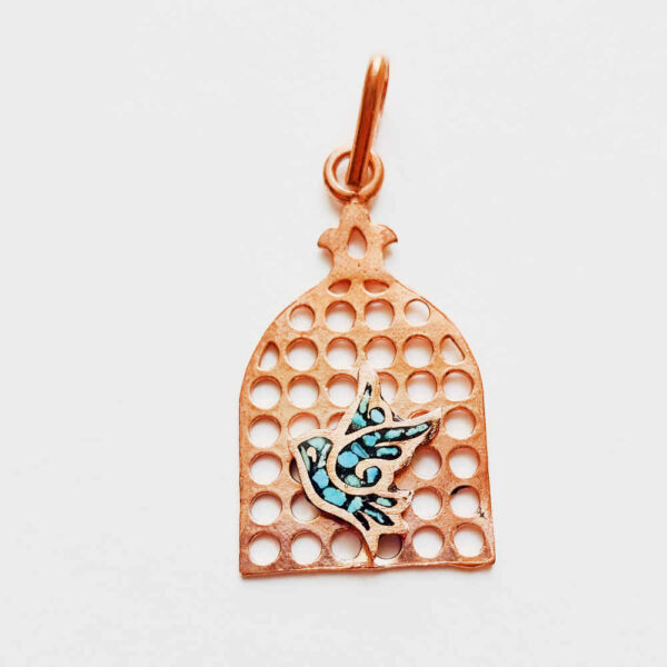 Persian Copper Necklace Minimalist for Women - Amin Bird
