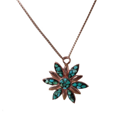 Copper Necklace for Women Artistic Setareh