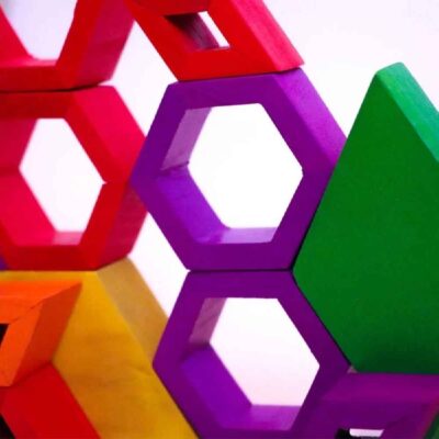 Hexagon Wooden Brain Teaser Puzzle – Challenging Geometric Toy