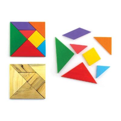 Tangram Wooden Brain Teaser Puzzle – Classic Educational Toy