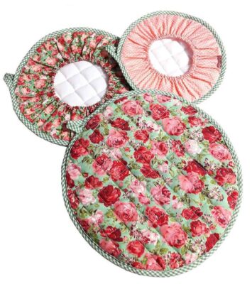 12 Piece Floral Kitchen Apron Set Model Karchi