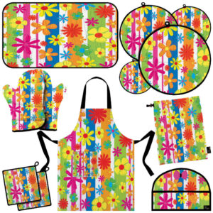 13 Piece Floral Kitchen Linen Set Model Kiana