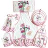 15 Piece Floral Kitchen Apron Set Model Rozhin