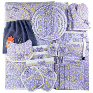 21 Piece Floral Kitchen Linen Set Model Bahar