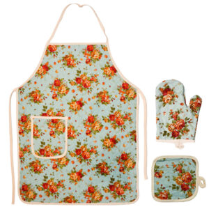 3 Piece Kitchen Apron Set Model Raaz