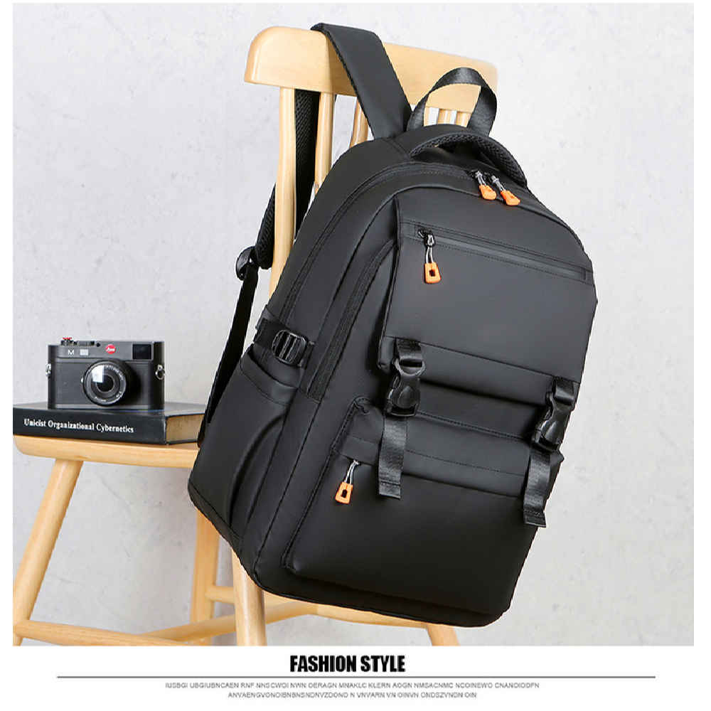 Black 15.6 Inch Laptop Backpack Model Amika - ShopiPersia