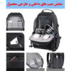 Black 15.6 Inch Laptop Backpack Model Dora