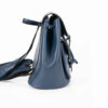 Blue Leather Women's Backpack - Model Gelareh
