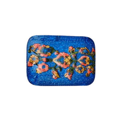 Handcrafted Wooden Jewelry Box with Persian-Inspired Pattern – Darya