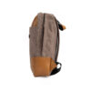 Brown Canvas Women's Backpack - Model Saad