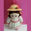 Amigurumi Handmade Crochet Stuffed Doll – Dokhtarak | Soft Plush Toy