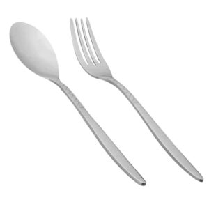 Dishwasher Safe Spoon and Fork Flatware Set of 12