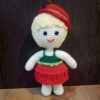 Amigurumi Handmade Crochet Stuffed Doll – Dokhtarak | Soft Plush Toy