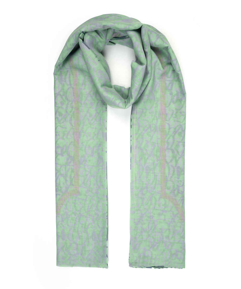 Persian Printed Shawl for Women Double Sided Calligraphy