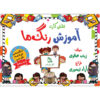 Trilingual Flashcards for Teaching Colors (English, French & Persian)