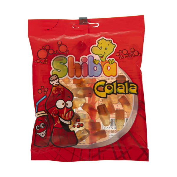 Halal Gummy Candy - Soft Jelly Gummies with Colala Flavor - Shiba (30-Pack)